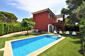 Ferienhaus mit Privatpool für 8 Personen ca 150 qm in Cala Pi, Mallorca Südküste von Mallorca